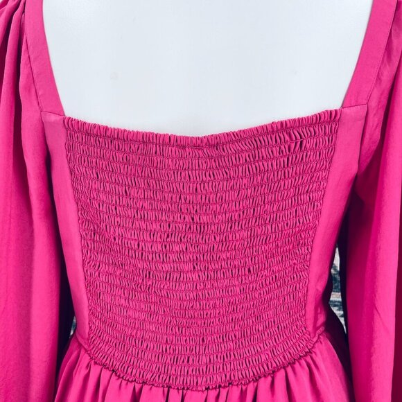 Kobi Halperin Women's Stavy  Mini Dress Size XL Pink Lady Short Skirt - Picture 7 of 15